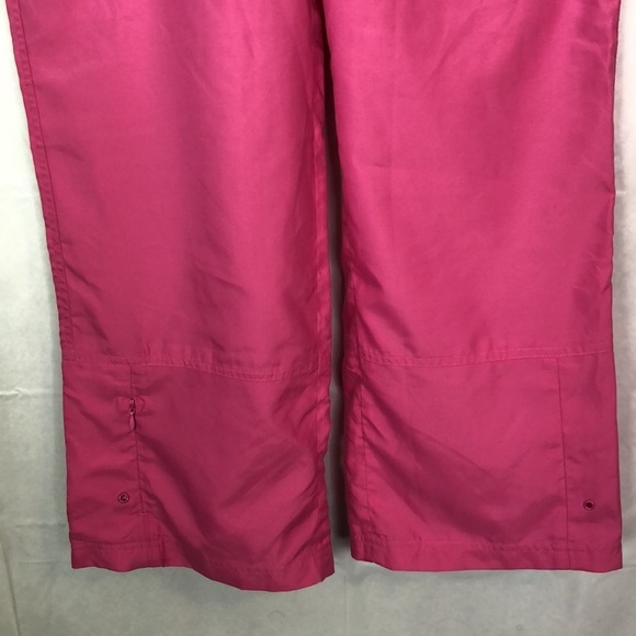 ATHLETA WOMAN WIDE LEG ANKLE PINK PANTS SIZE 12 - Picture 4 of 12